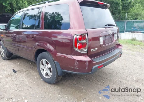 2007 Honda Pilot Ex-L from USA, damaged, VIN 5FNYF18557B001034